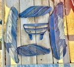 Bombardier Skidoo 2002 500 F Grand Touring Snowmobile Sled Hood Plastic Vents. Fixed Price $36.36.