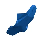 Polaris 2880384-619 Blue Extreme Skid Plate Axys Rush Switchback Pro Rmk Titan. Fixed Price $63.95.