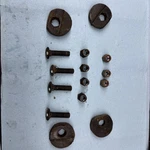 1992 Vintage Snowmobile Ski-doo Elan 250 Single Motor Mounts. Fixed Price $34.50.