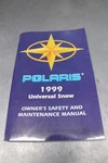Polaris 1999 Universal Snow Owner's Safety And Maintenance Manual 9914668. Fixed Price $30.00.