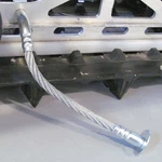 Duraflex Ice Scratchers +2" Length With Hi-roller Tips 1401-HR. Fixed Price $77.95.
