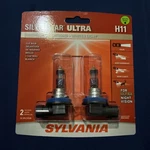 Sylvania Silverstar Ultra High Performance 2 Piece H11 Halogen Headlight Bulb. Fixed Price $24.30.