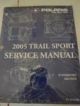 New 2005 Polaris Snowmobile Trail Sport Service Manual P/n 9919300 B44. Fixed Price $27.94.