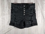 American Eagle Next Level Stretch Curvy Super Hi Rise Shortie Black Button Fly. Fixed Price $21.50.