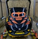 Black Headlight Covers (8 Different Colors) Fits Ski-doo Zx 213 Parts. Fixed Price $30.00.