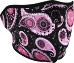 Zan Half Face Mask WNFM162H Purple Paisley Neoprene Wind Fall Winter. Fixed Price $10.95.