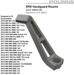 Polaris 16'-18' 600/800 Rmk/assault/sks 155/163/174 Handguard MOUNTS-2881241-458. Fixed Price $49.99.