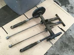 Yamaha RX1 Warrior Snowmobile Track Rear Frame And Bogie Wheels. Fixed Price $120.00.