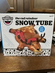 Rad Reindeer Snow Tube - Bigmouth Inc. 4 Ft Inflatable Holiday Sled Winter Fun. Fixed Price $14.50.