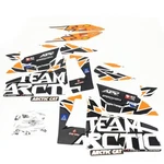 Arctic Cat * Team Hood/side Panel Decal Kit 5639-921 2012 800 Xf. Fixed Price $187.95.