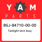 8GJ-84710-00-00 Yamaha Taillight Unit Assy 8GJ847100000, New Genuine Oem Part. Fixed Price $177.90.