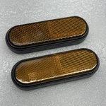 2023-2026 Oem Harley-davidson Touring Front Fork Amber Reflectors Authentic. Fixed Price $24.95.
