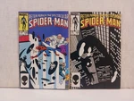Peter Parker The Spectacular Spiderman #100, 101 - Classic John Byrne Cover 1985. Fixed Price $94.99.