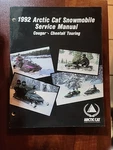 1992 Arctic Cat Snowmobile Service Manual - Cougar Cheetah Touring. Fixed Price $15.00.