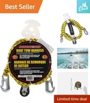 12FT Water Ski & Tube Tow Harness With Float - Ideal For Family Boating. Fixed Price $50.99.
