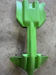 Oem Arctic Firecat Green Skid Plate Missing Hardware. Fixed Price $179.99.