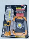 Super Brite 2-PACK Led Work Light 500 Lumens Magnetic Base Swivel Hook Nib. Fixed Price $19.95.