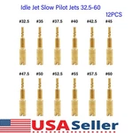 12X Idle Slow Pilot 32.5-60 For Mikuni Tm VM28/486 HSR42/45/48 Carb New. Fixed Price $12.79.