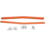 Ski-doo New Oem Tunnel Footwell Non Skid Grip Strip Kit Orange, 860801800 Mx Ck. Fixed Price $76.97.